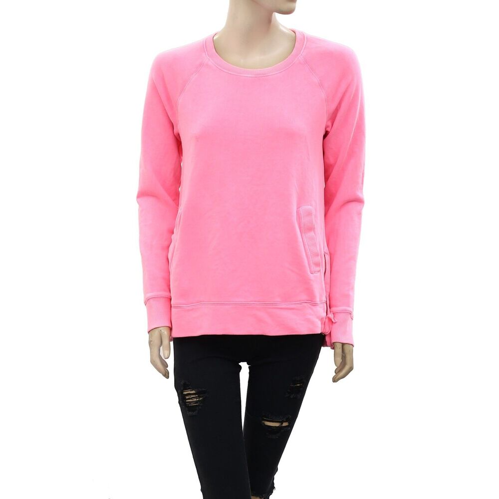 Lilly Pulitzer Luxletic Beach Comber Pullover Tunic Top Pink Cotton S NWD 282945